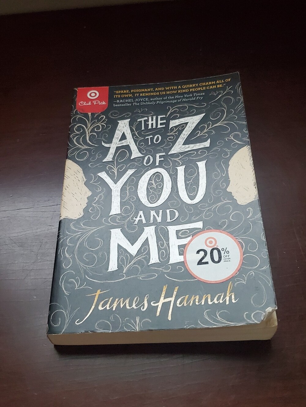 The A to Z of You and Me by James Hannah - Gray Paperback